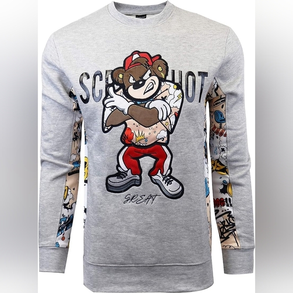 Other - New Mens Live Graffiti Artist Fleece Sweater Multiple Sizes